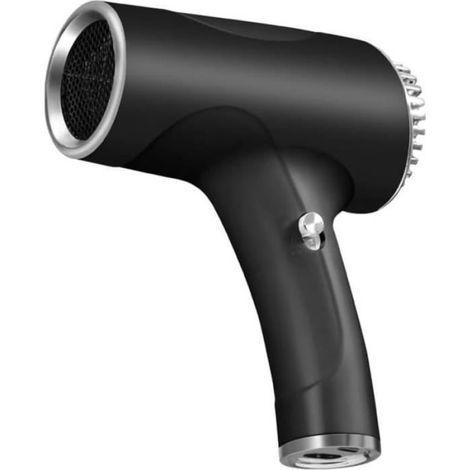 Sèche-Cheveux - Sans Fil - 500 W - Batterie Lithium 2600 MAh - Recharge USB - 440 G - 18 X 14,5 Cm
