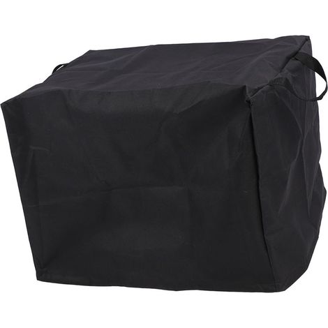 Couverture de presse à chaud noire anti-poussière, Machine à t-shirt en tissu Oxford 600D pour meubles, four à micro-ondes. (1/5)