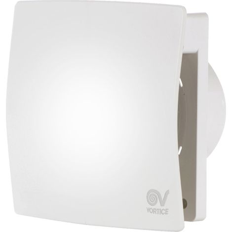 Vortice – Extracteur intermittent silencieux 120mm 13W 175 m3/h – Protection IP45 – Façade ABS anti-UV – Pour espaces confinés
