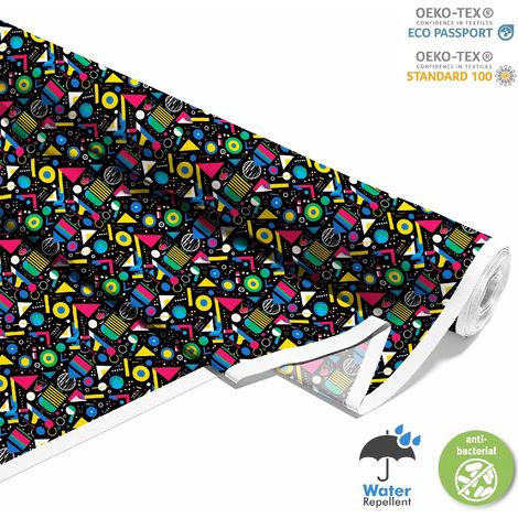 Dekorativer Outdoor-Stoff Oxford - Geometrisches Motiv I DX3589 (1/5)