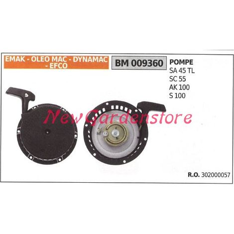 Inbetriebnahme EMAK Motorpumpe sa 45tl sc 55 ak 100 s 100 009360