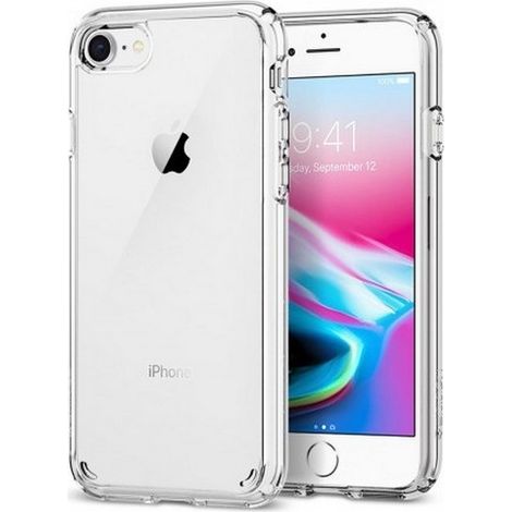 Custodia Spigen Ultra Hybrid trasparente per iPhone 7 (1/5)
