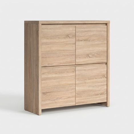 Hohe Kommode mit 2 Türen und 4 Schubladen Kaspian (1/5)