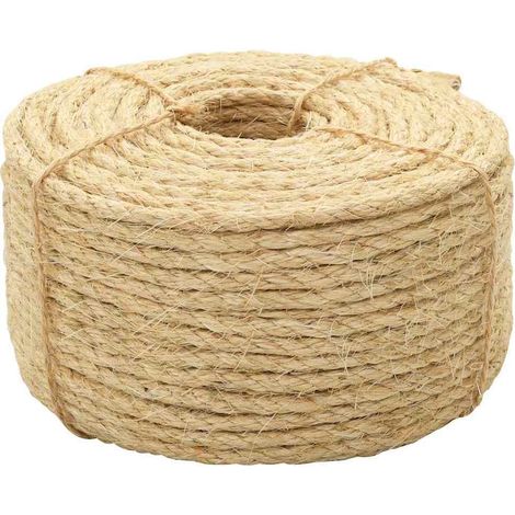 Corde 100 % en sisal 10 mm 100 m (1/3)