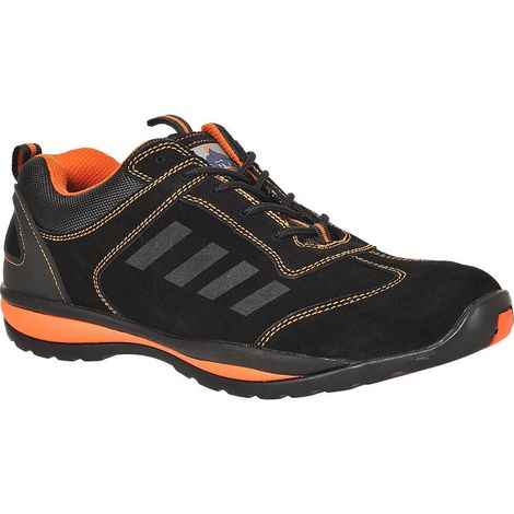 Chaussure de sécurité Trainer Lusum S1P HRO Steelite couleur : Orange taille 46 - PORTWEST