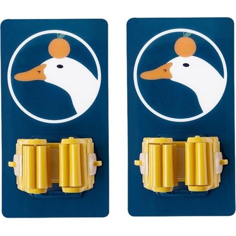 Luxuriöser Wandhalter Griffklemme Besenaufhängesystem Selbstklebende Balai-Halterung für Badezimmer Wohnaccessoires Balai-Aufbewahrung für Hotel (1/2)