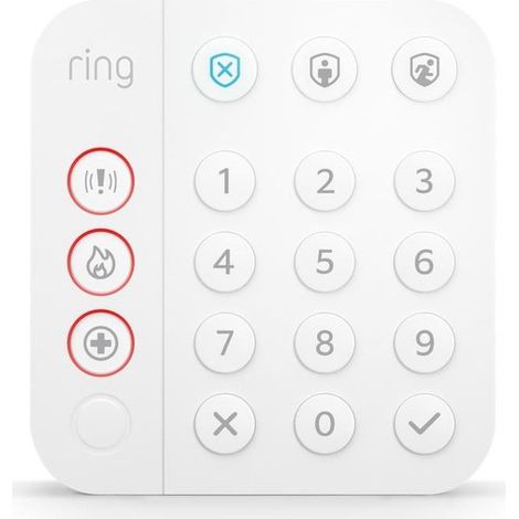 ring Alarm Keypad (2nd Gen) 4AK1SZ-0EU0 Funk-Alarmanlagen-Erweiterung Keypad (1/2)