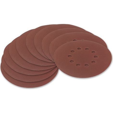 Schleifscheibe 225mm P220 10x Klett Schleifscheiben Stahl Metall Kunststoff Holz (1/3)