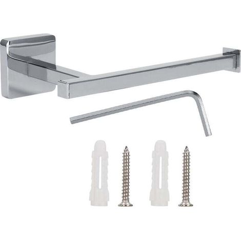 Porte-rouleau de papier toilette mural, support de rangement pour papier de salle de bain.. (1/4)