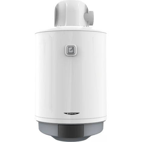 Styx – Chauffe-eau gaz mural ventouse 100 litres – Faible émissions Nox – Cuve émaillée avec anode magnésium – Allumage électronique