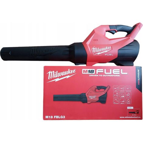 Sopladores M18™ en versión cero, sin baterías ni cargador MILWAUKEE Ref.M18FBLG3-0