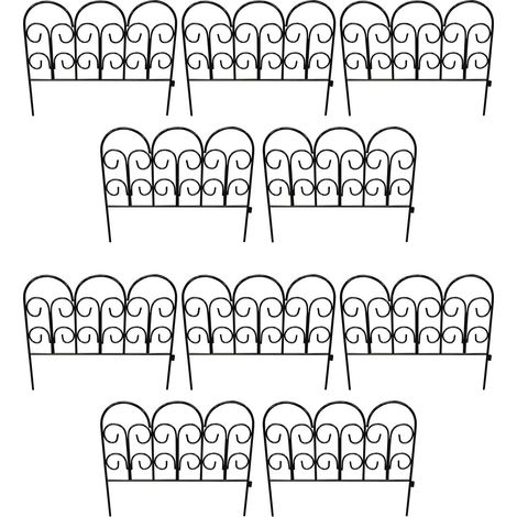Richmond Steel Garden Lawn Edging (45cm x 41cm) - 10 Panels (1/5)