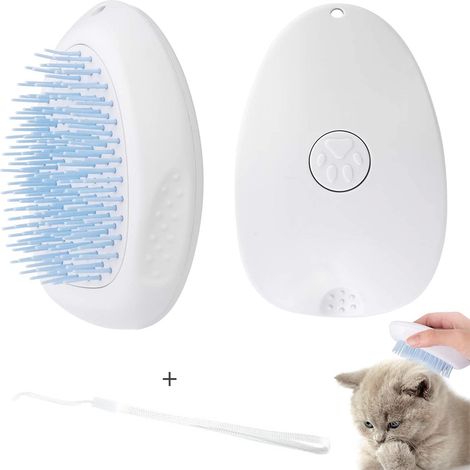 Professionelle selbstreinigende Bürste für Hunde und Katzen – Entfernt abgestorbene Haare, ideal für die Fellpflege zu Hause (1/5)