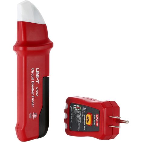 UNI-T UT25A UT25A/B Automatischer Sicherungsautomaten-Sucher und Steckdosentester mit LED-Anzeige (1/5)