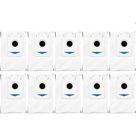 Aspirateur robot Ecovacs T30 PRO / MAX - Pack de 10 accessoires et consommables : charbon actif et sac à poussière stérile (1/4)