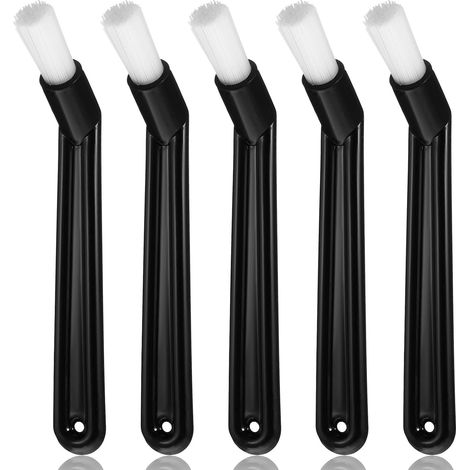 Set mit 5 Espressomaschinenbürsten, 15 cm lange Espressomaschinen-Reinigungsbürste, schwarze Kaffeemühlenbürste, zur Reinigung von Espressomaschinen und Kaffeemühlen