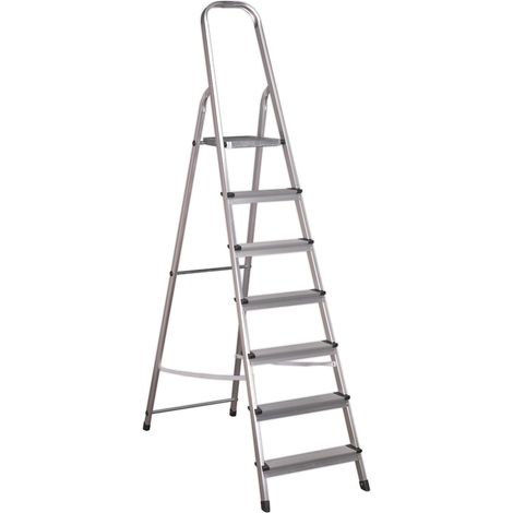 asl7 150 kg 7-tread échelle Escabeau en aluminium (1/3)