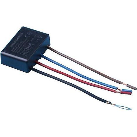 Interrupteur tactile 220V dimmable – Compatible lampes métalliques et sur pied – Fonctionnement silencieux sans scintillement (1/5)