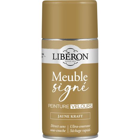 Peinture meuble LIBERON Jaune kraft velours 300 ML (1/3)
