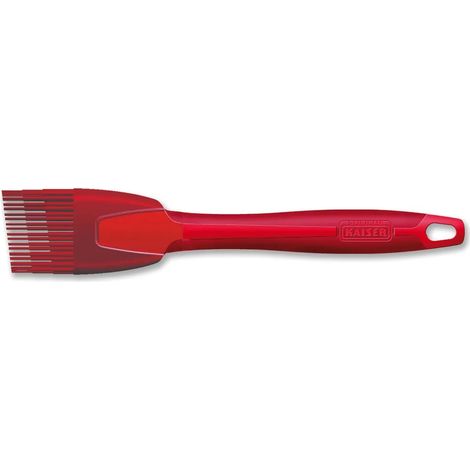 Pinceau à pâtisserie large KAISER Flex rouge, 22 cm de long, rouge (1/5)