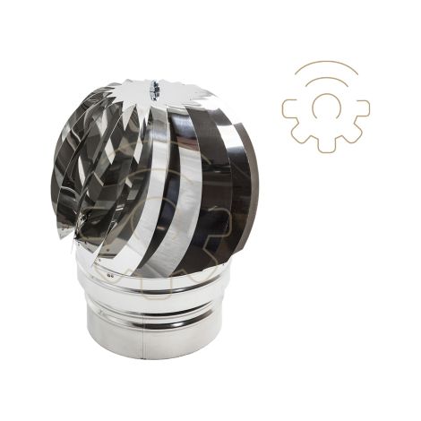 connexion ronde en acier inoxydable de cheminA e tournante CheminA e de 10 cm