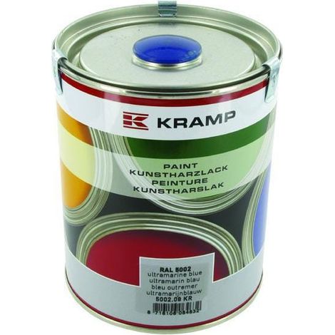 Vernis machine RAL 5002 bleu 1 l 500208KR (1/3)