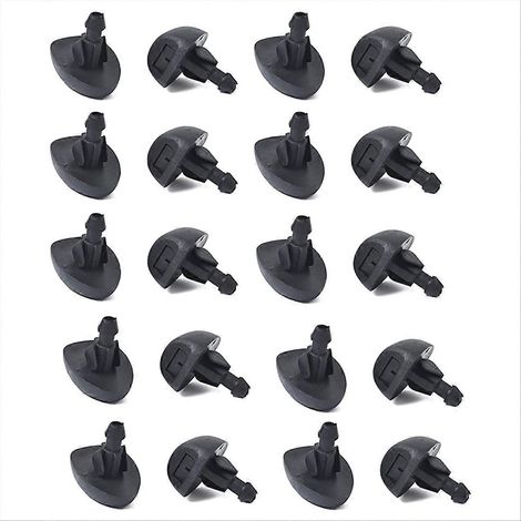Hood Sprinkler Wiper Washer Jet Nozzle for Citroen Peugeot 10Pair (1/5)