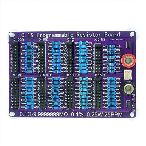 Programmierbare Widerstandsplatine 0,1 Ω – 9,9999999 MΩ 0,1 % 0,25 W 25 ppm (1/5)