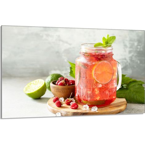 Glasschutzplatte für den Herd 80x52 Drink