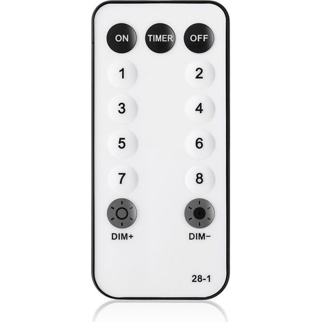 Télécommande, Bandes LED Multifonction avec Télécommande pour Cime Sapin Noël avec Adaptateur, Contrôleur LED 13 Touches avec Minuterie 6H, 8 Modes Éclairage 4 Niveaux Luminosité (1/3)
