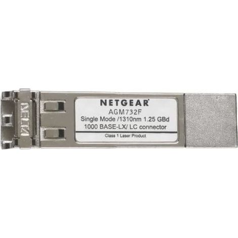 Netgear fibre gigabit 1000base-lx (lc) sfp gbic module modulo del ricetrasmettitore di rete - 124747 (1/5)