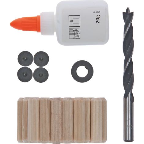 Bosch  Set  de  tacos  de  madera,  27  piezas,  10  mm,  40  mm  -  2607000543 (1/3)