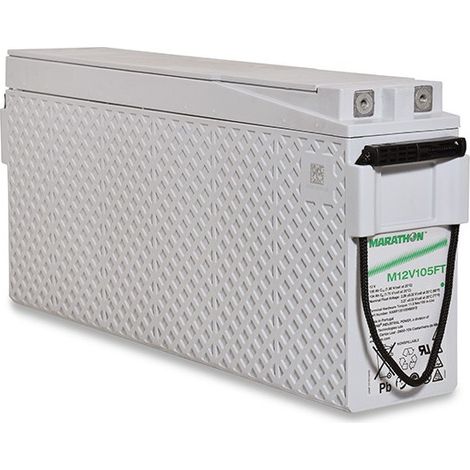 Exide – Batterie telecom Marathon M FT M12V105FT 12V 100Ah – Technologie AGM étanche – Pour onduleurs et systèmes d'alarme (1/3)