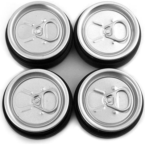 Lot de 4 Cache-moyeux Ø: Front 60mm (2.4")/ Back 56.2mm (2.2") Noirs (1/5)