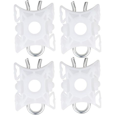4x Clip di riparazione per alzacristalli, morsetti scorrevoli compatibili con BMW E32 E34 E36 E90 E92 E93 Z1 Z3 Z4 51321938884 Compatibile con Volvo V70 XC70 XC9