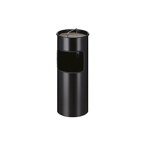 Cenicero combinado capacidad 30 l H x Ø 613 x 243 mm negro