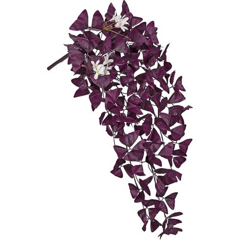 Pianta Artificiale Pensile Oxalis Triangolare 54 cm Decorazione (1/5)