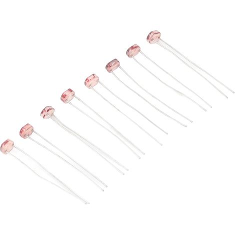 Lot de 50 photorésistances GM5539, résistances photosensibles de 5 mm (1/5)