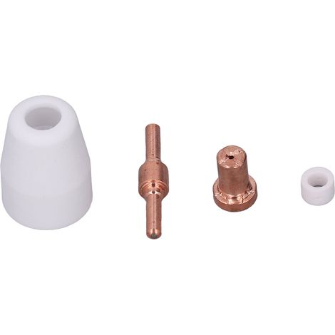 Ensemble de 110 pièces de consommables de découpe plasma adaptés aux torches de découpe plasma Cut40 50 et PT31 LG40. (1/5)