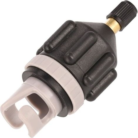 Adaptateur Valve Sup - Pour Pompe Velo Ou Compresseur - Compatible Raccord Av - 7,8 X 3,5 Cm - 1 Piece (1/2)