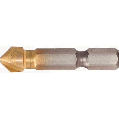 KS Tools 1/4" HSS TiN Kegel- und Entgratsenker-Bit 90°, 16,5mm - 336.0330 (1/3)