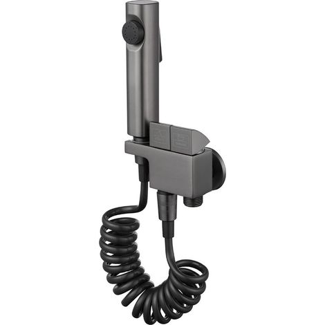 Ensemble de bidet pour salle de bain, pistolet à eau clignotant, surpresseur haute pression pour bidet domestique (1/5)