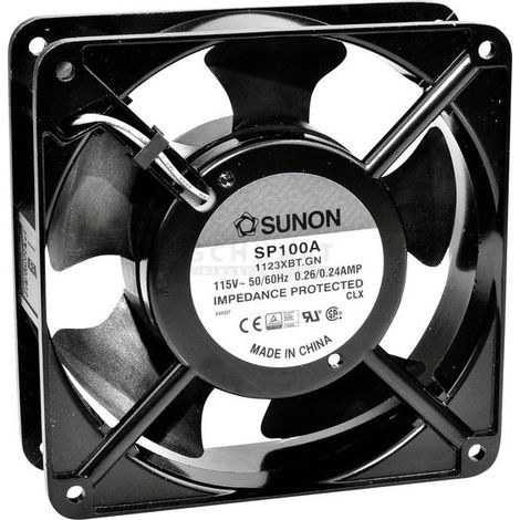 Sunon SP100A1123XBT Ventola assiale 115 V/AC 164.76 m³/h (L x L x A) 120 x 120 x 38 mm