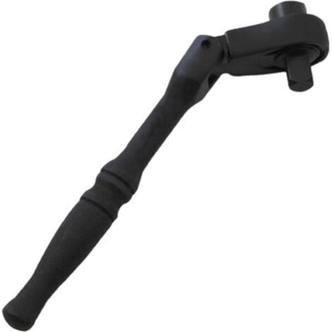 Set di chiavi a cricchetto compatte con 6 punte rotanti per riparazioni auto e spazi ristretti. Chiave a cricchetto con inserti a bussola -Crezuo