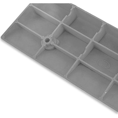 Rampe de trottoir en plastique, seuil de 13 cm de hauteur, rampe d'accès sans jointure, antidérapante, noire (1/5)