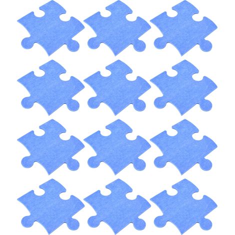 Kit de 12 panneaux acoustiques en mousse absorbante pour l'isolation phonique, idéal pour un studio à domicile (bleu). (1/5)