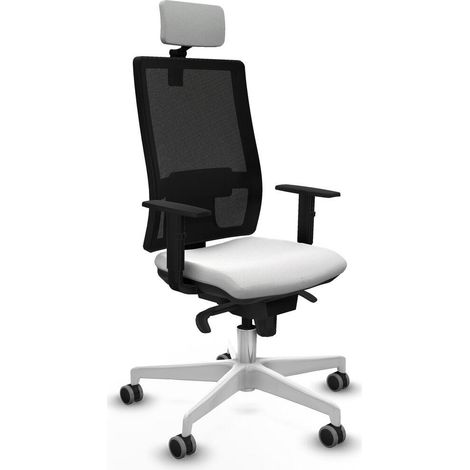 piqueras-y-crespo Silla de oficina moderna blanca