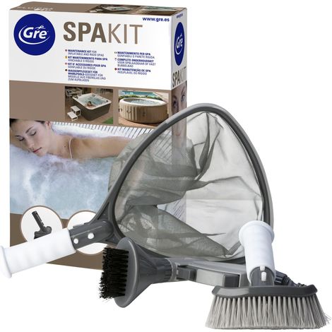Kit de limpieza gre pools gris ligero funcional práctico (1/3)