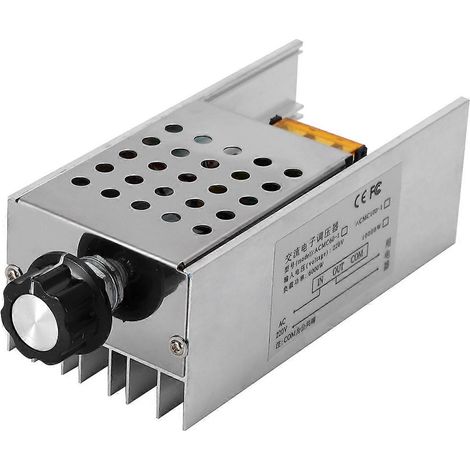 Thermostat variateur 220 V CA 6000 W avec boîtier (1/5)