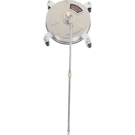 Nettoyeur de surface pour nettoyeur haute pression de 13 pouces, 4000 psi avec 4 roues et 2 rallonges (1/5)